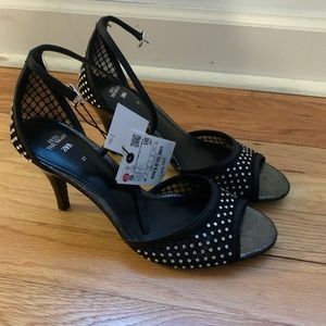 Zara Rhinestone heels in size 37 NWT
